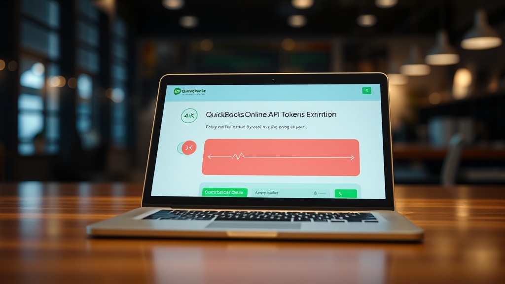 =QuickBooks Online API token expiration silent failure